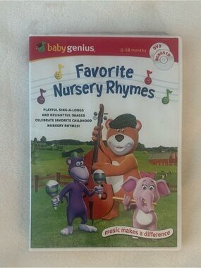 Baby Genius - Favorite Nursery Rhymes Case And Music CD ONLY